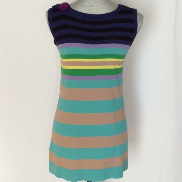 ESCADA Multicolored  Sleeveless Mini 👗  Dress. - Picture 3 of 7
